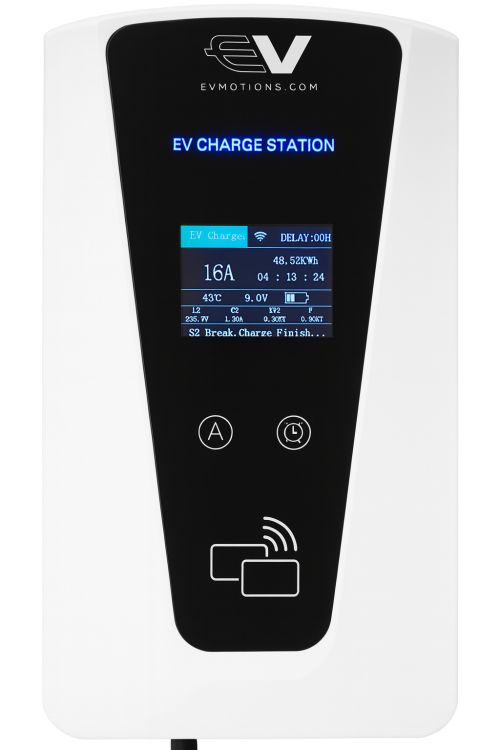 1-EVMOTIONS Delta Smart Wallbox Type2 22kw Wi-Fi EV nabíjecí