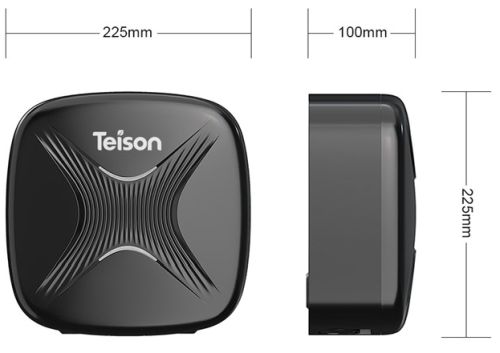 4-TEISON Smart Wallbox Type2 11kw Wi-Fi EV nabíjecí