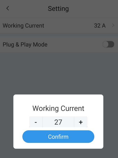 7-TEISON Smart Wallbox Type2 11kw Wi-Fi EV nabíjecí